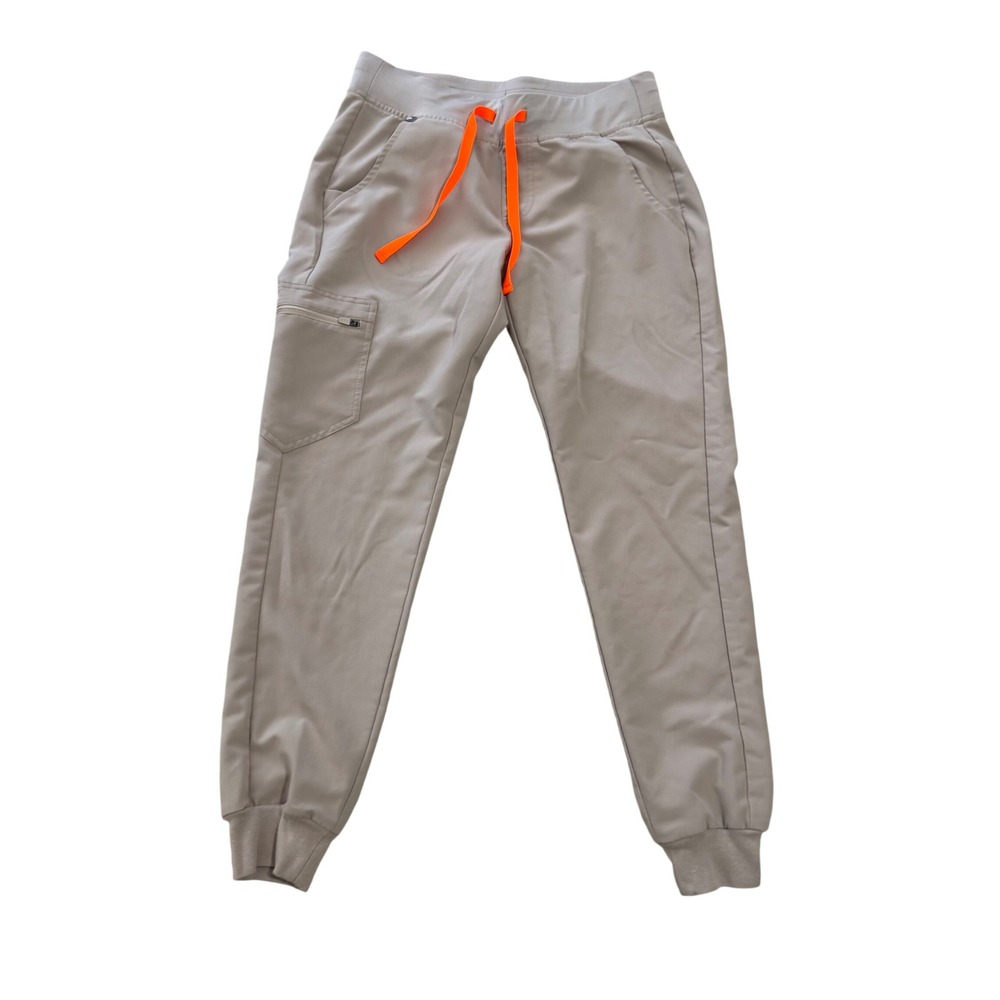Figs "Boulder" retired color Zamorra Jogger Scrub Pants Tan sz Small Nurse